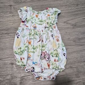 Posh Peanut Snow White Bubble Romper